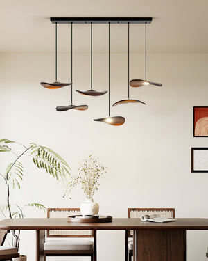 Twisora Wood Chandelier