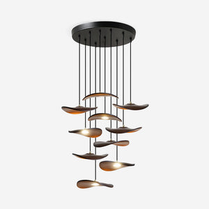 Twisora Wood Chandelier