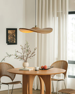 Twisora Wood Chandelier