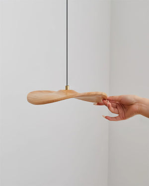 Twisora Wood Chandelier