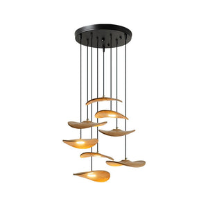 Twisora Wood Chandelier