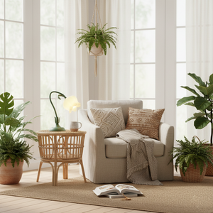 Twist Tulip Flower Table Lamp