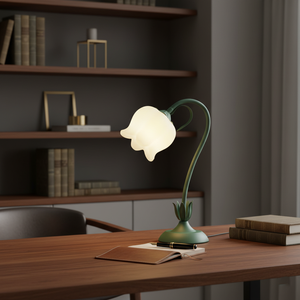 Twist Tulip Flower Table Lamp