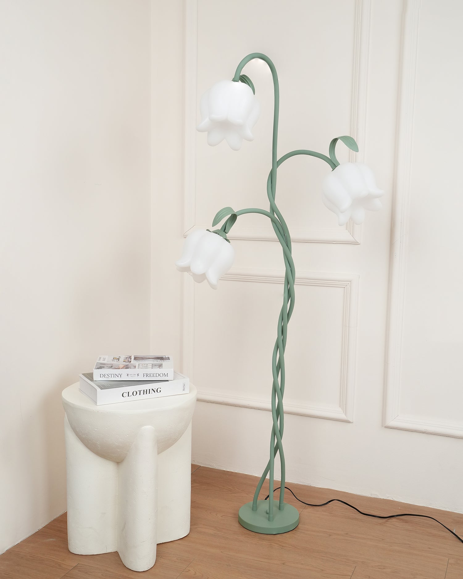 Twist Tulip Flower Floor Lamp