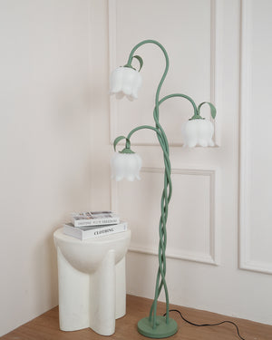 Twist Tulip Flower Floor Lamp