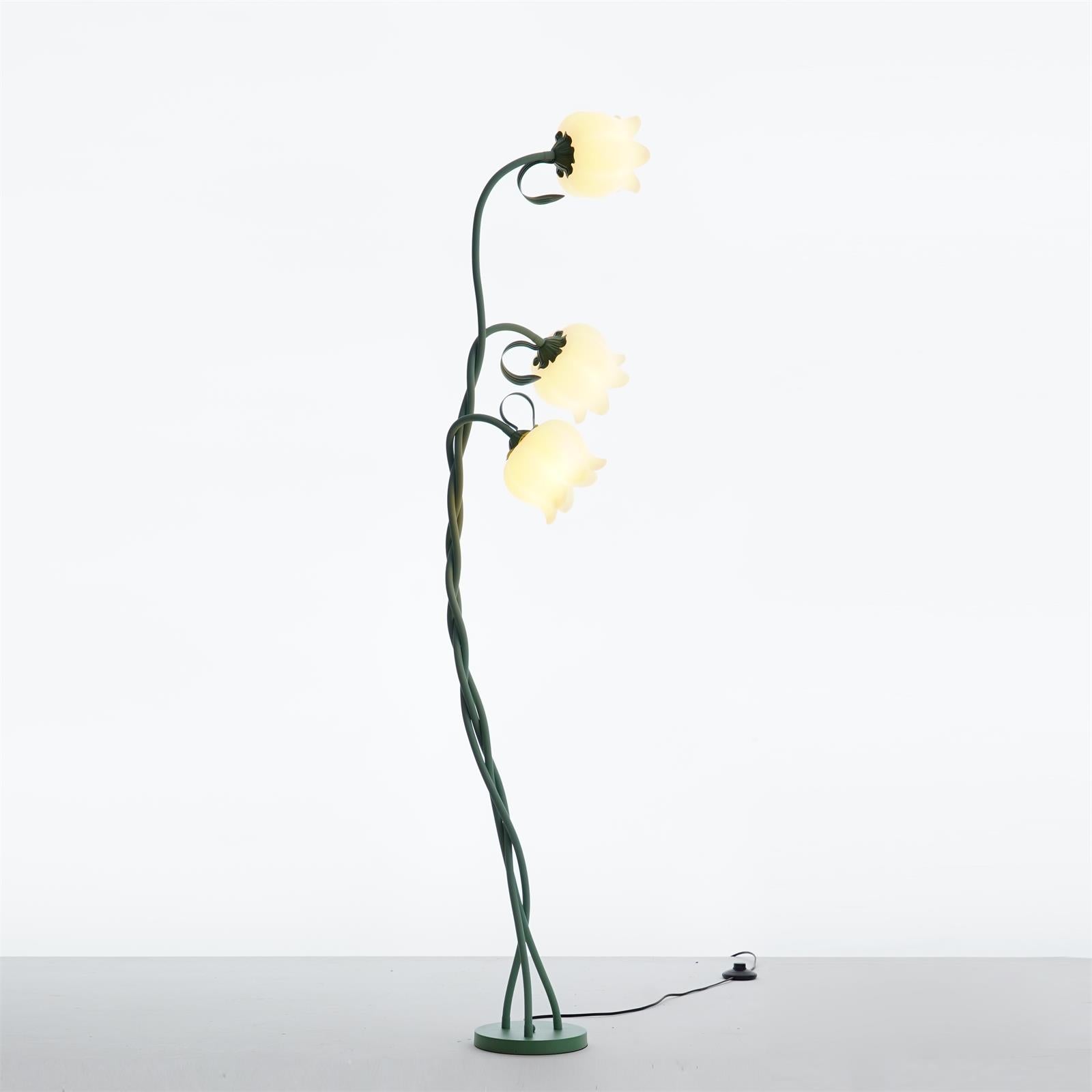 Twist Tulip Flower Floor Lamp