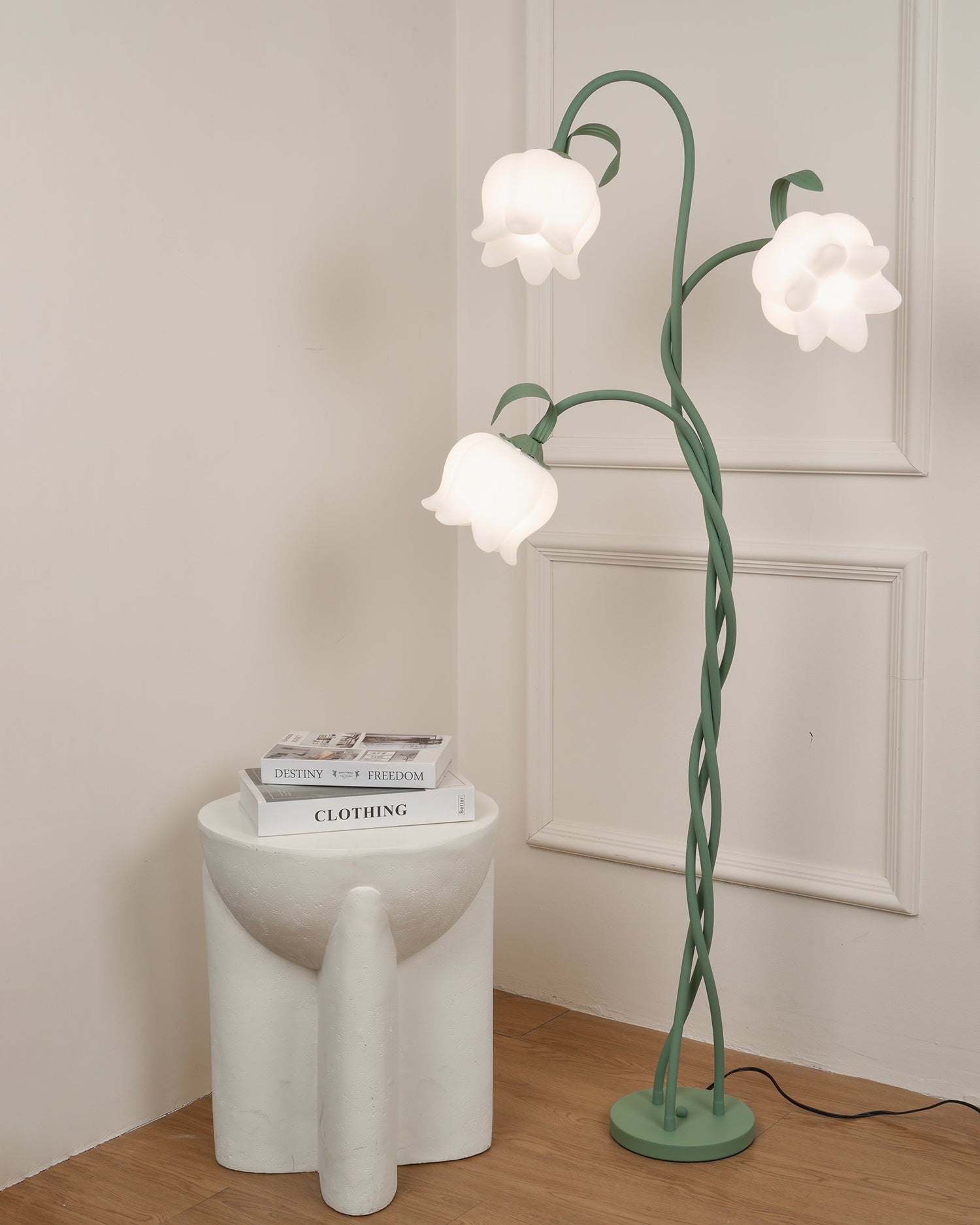 Twist Tulip Flower Floor Lamp