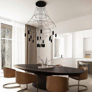 Lattice Chandelier