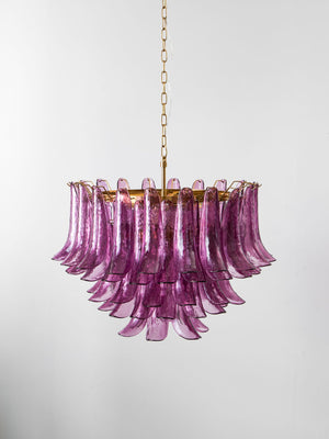 Amethyst Bloom Chandelier