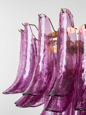 Amethyst Bloom Chandelier