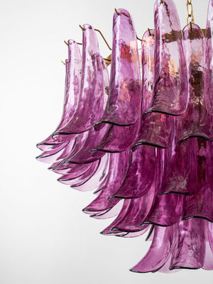 Amethyst Bloom Chandelier