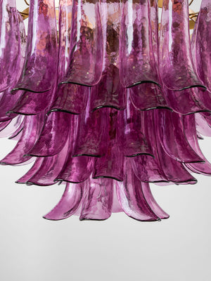 Amethyst Bloom Chandelier