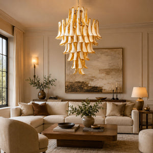 Dravina Glass Petals Pendant Lamp