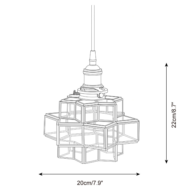 Valdric Pendant Lamp — Dimension drawings 1