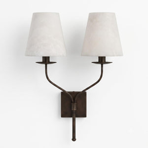 Valenora Alabaster Wall Sconce