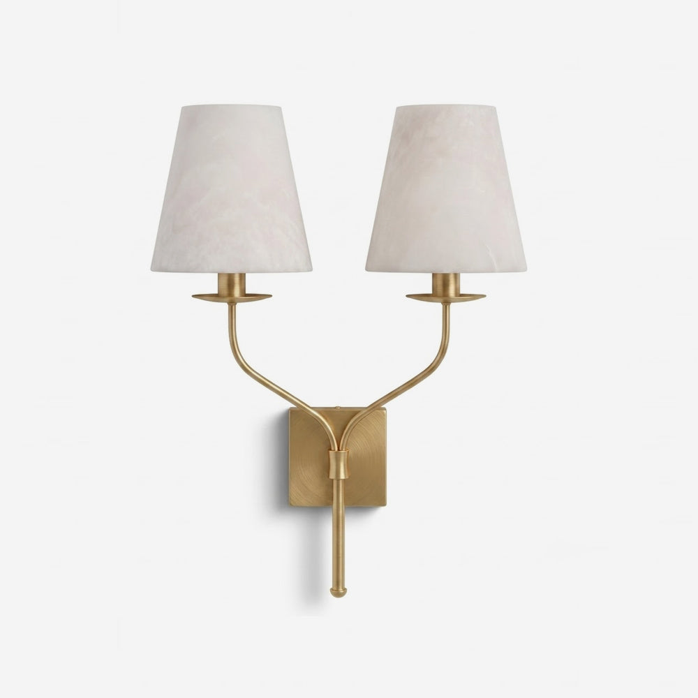 Valenora Alabaster Wall Sconce