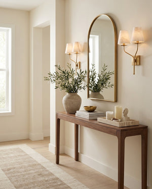 Valenora Alabaster Wall Sconce
