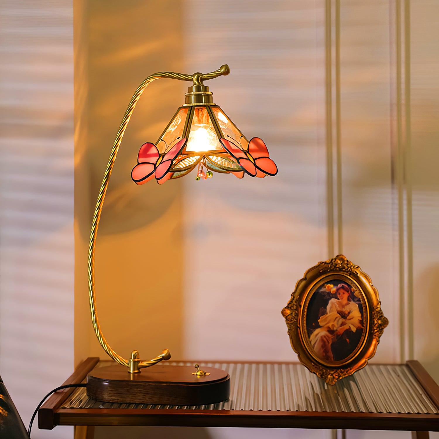 Valerie Butterfly Table Lamp 7.8″- 18.1″ - Docos