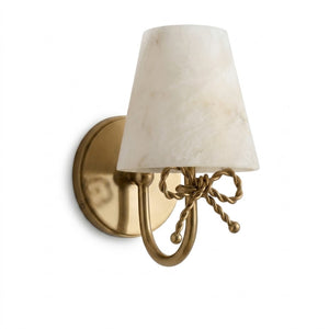 Valerine Alabaster Wall Sconce