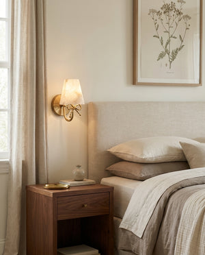 Valerine Alabaster Wall Sconce