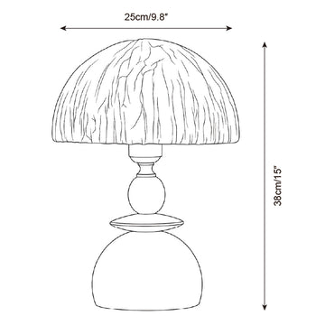 Valerio Table Lamp — Dimension drawings 4