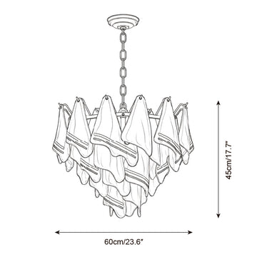 Valessara Kronleuchter — Maßzeichnungen 2