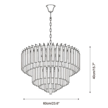 Varellion Chandelier — Dimension drawings 2