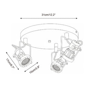 Vector Orbit Track Lighting