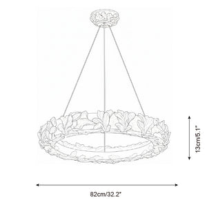 Vellora Ring Chandelier
