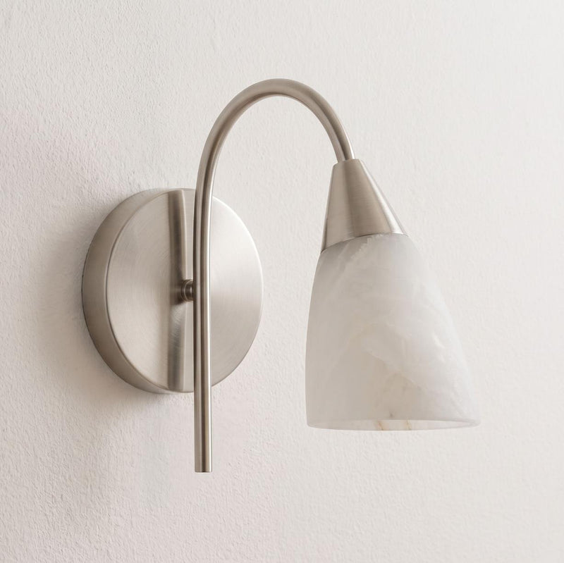 Aplique de Pared Velorian de Alabastro