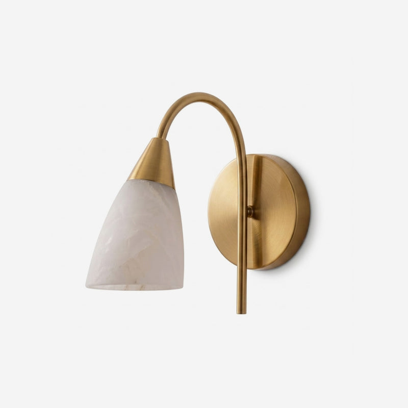 Velorian Alabaster Wall Sconce