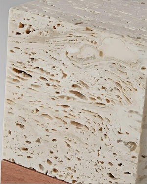 Velto Travertine Table Lamp