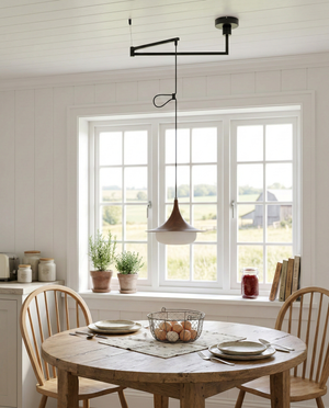 Veluna Swing Arm Pendant Lamp