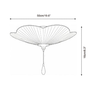 Velvet Leaf Ceiling Lamp