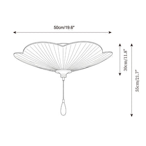 Velvet Leaf Ceiling Lamp