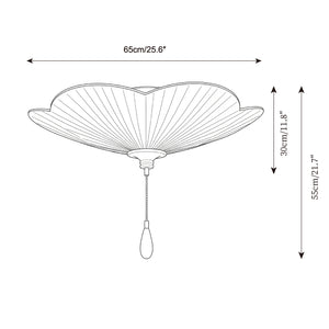 Velvet Leaf Ceiling Lamp