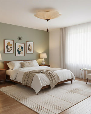 Velvet Leaf Ceiling Lamp