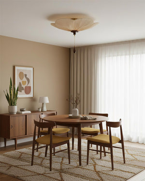 Velvet Leaf Ceiling Lamp