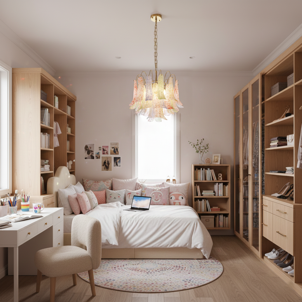 Venini Murano Glass Chandelier