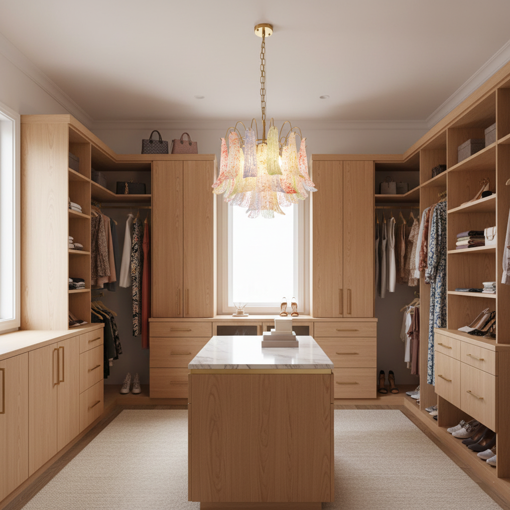 Venini Murano Glass Chandelier