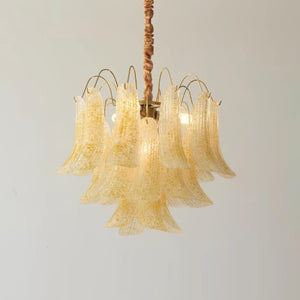 Colorful Murano-Style Glass Chandelier