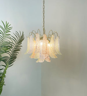 Colorful Murano-Style Glass Chandelier