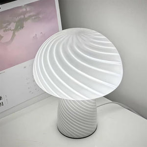 Venini Glass Table Lamp 7.8″- 9.4″
