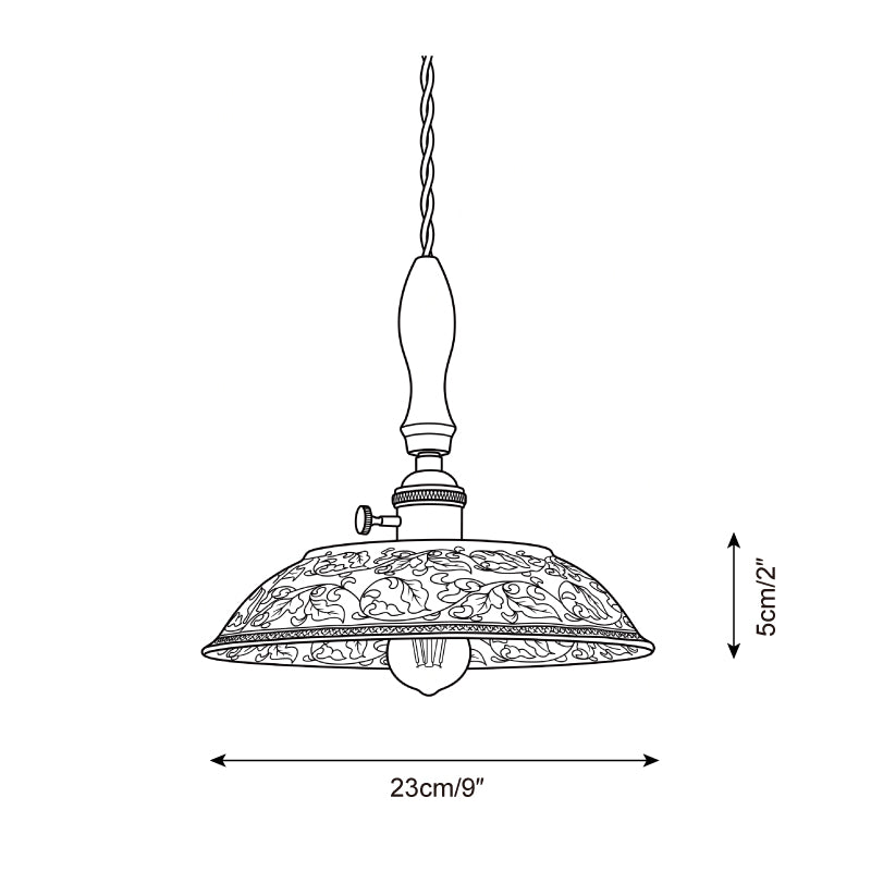 Veralune Pendant Lamp — Dimension drawings 1