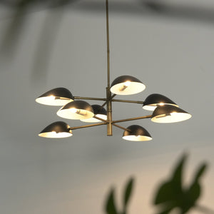 Vespera Brass Chandelier
