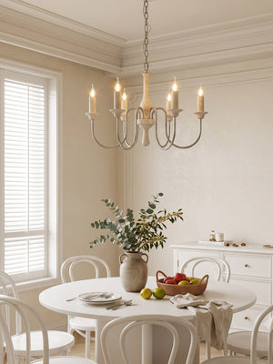 Veyrane Travertine Chandelier