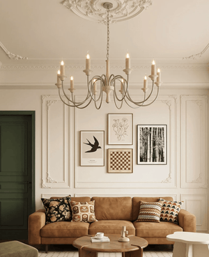 Veyrane Travertine Chandelier