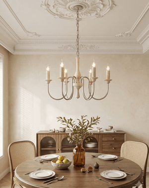 Veyrane Travertine Chandelier