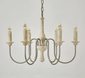 Veyrane Travertine Chandelier