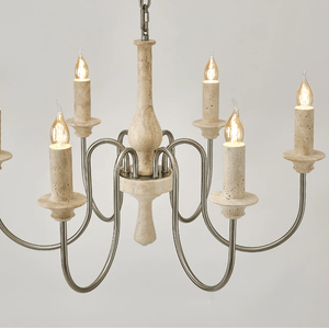 Veyrane Travertine Chandelier